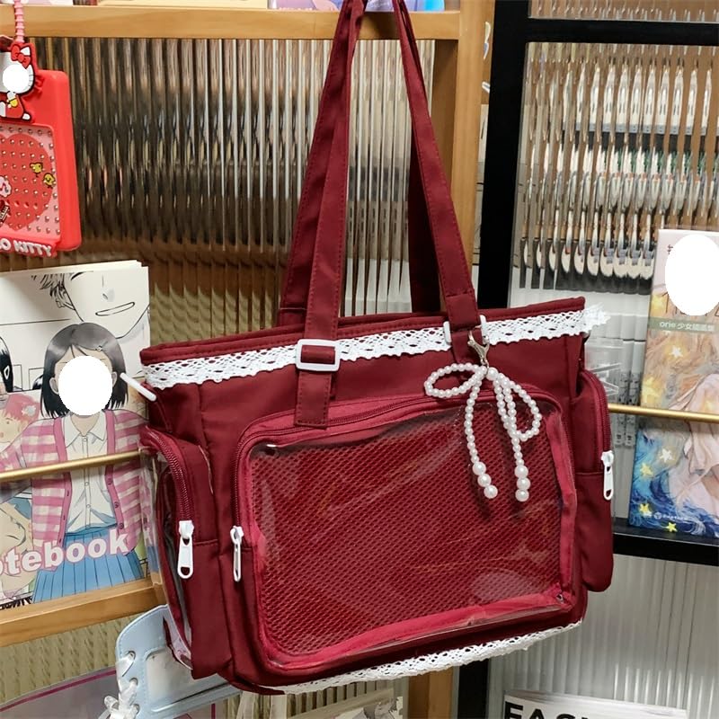 Bolso Tote Crossbody Ita con exhibidor transparente miniatura 6