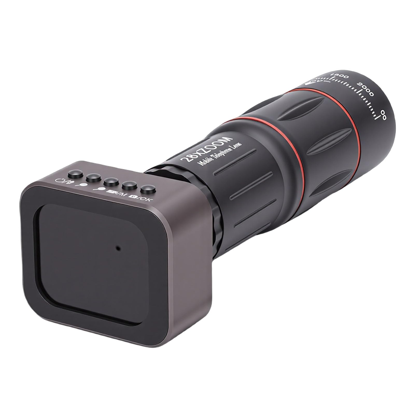 Generic Telecamera Monoculare con Teleobiettivo 18X, Compatta e Leggera, Registrazione Video HD per Birdwatching, Escursionismo, Viaggi Avventurosi
