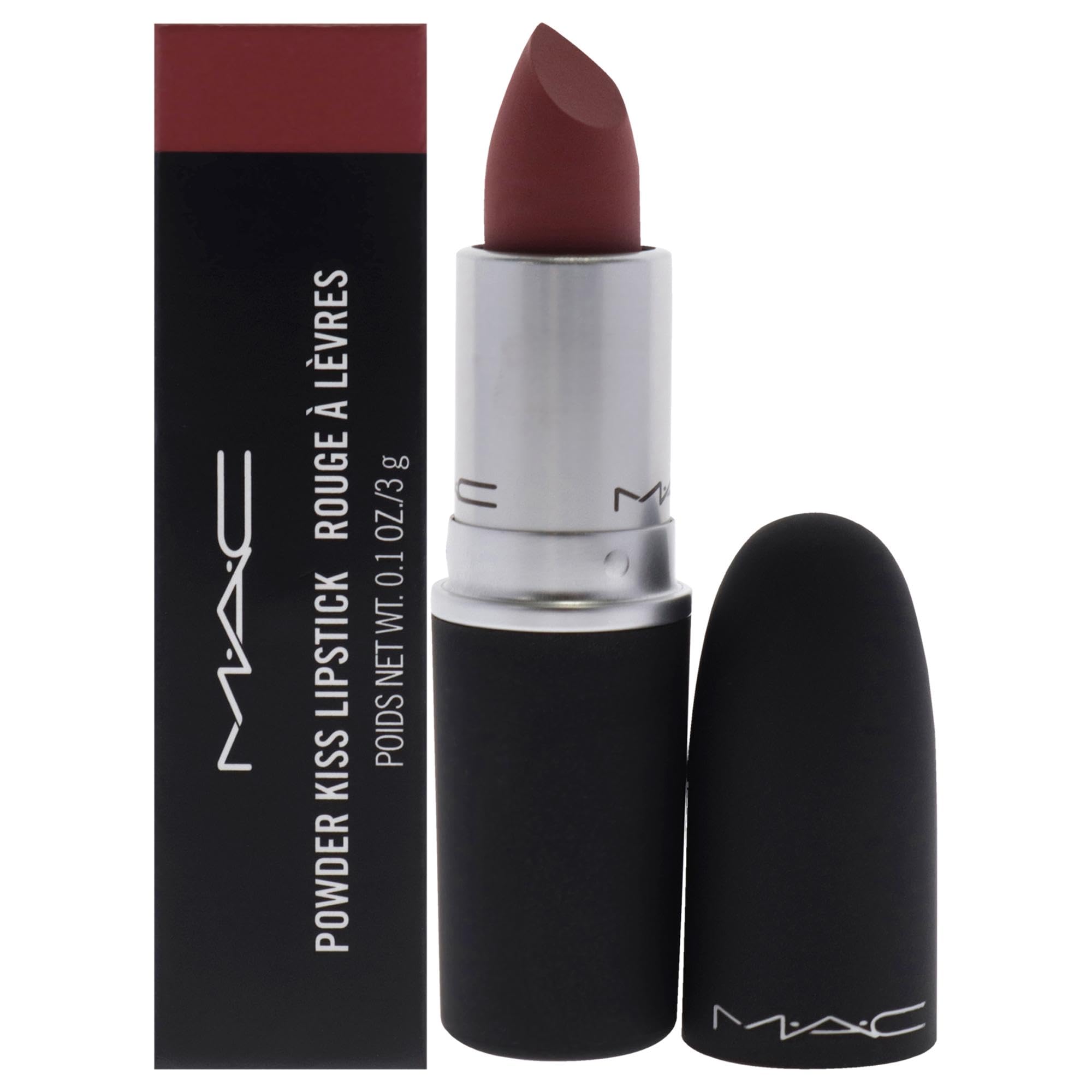 Amazon | MAC Powder Kiss Lipstick - 930 Brickthrough for Women