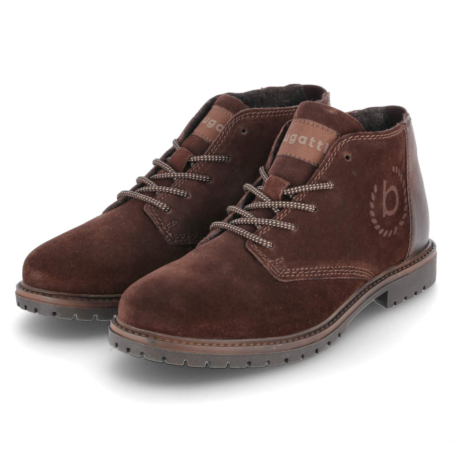 bugatti Herren Schnürstiefel in braun