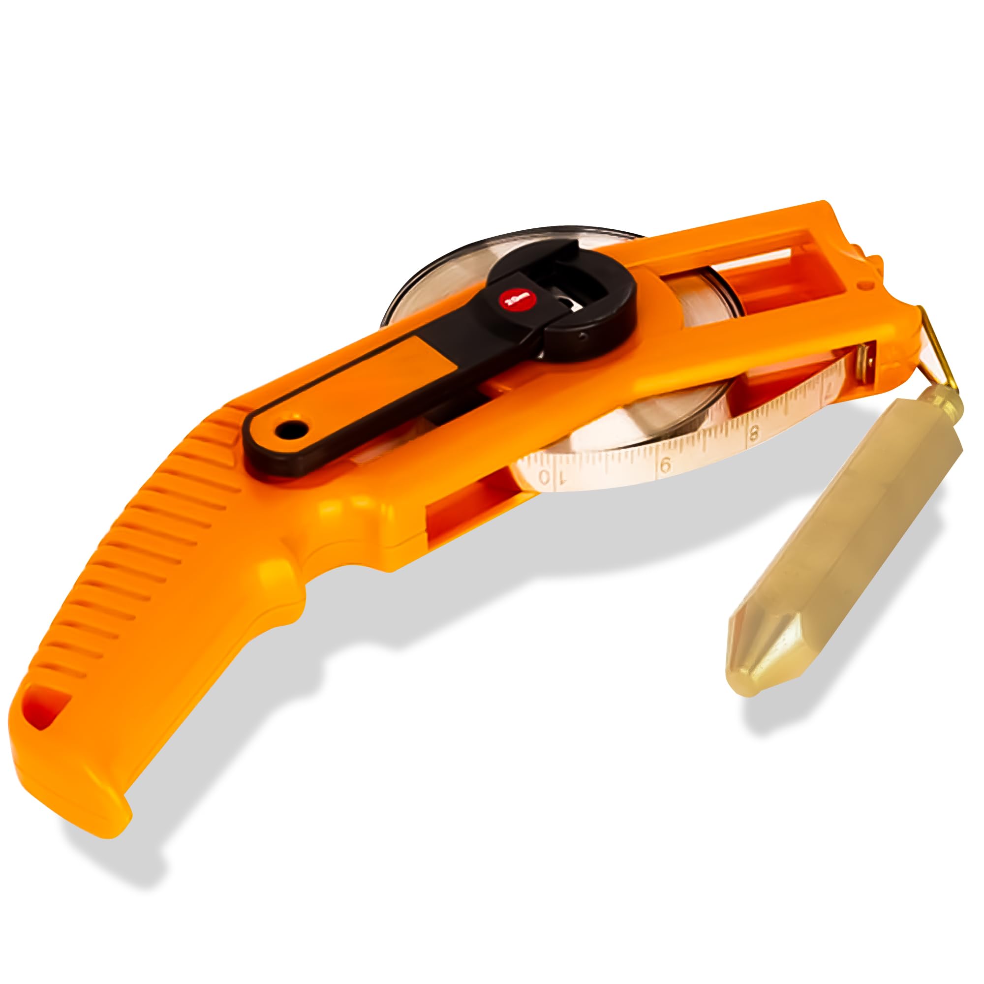 Oil Gauging Tape, Explosion-Proof Oil Tank Gauging Tapes 49FT/15M, Stainless Steel Sounding Tape Measure with Brass Plumb Bob