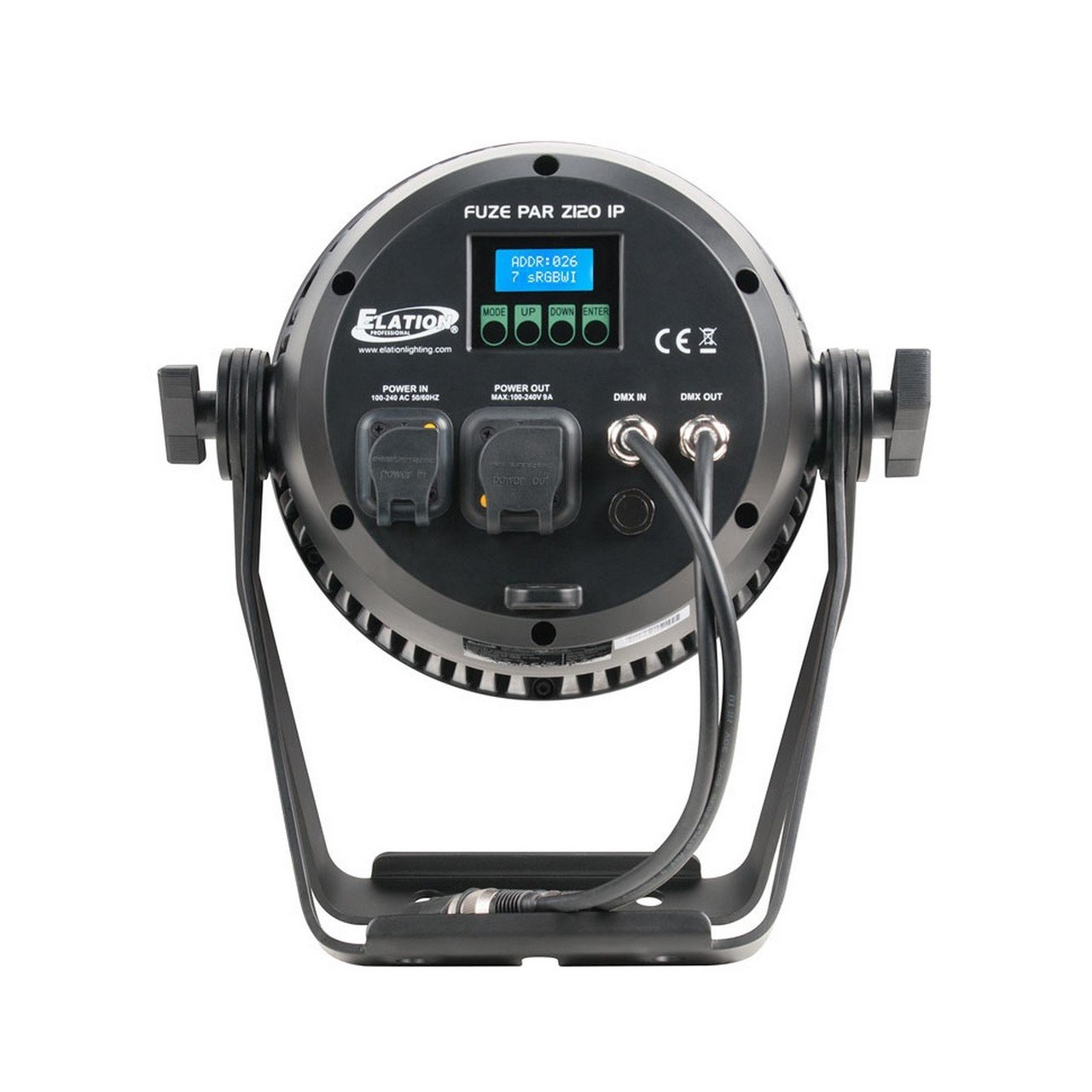 Amazon.com: Elation FUZE PAR Z120 IP | 120W Quad Color RGBW COB  