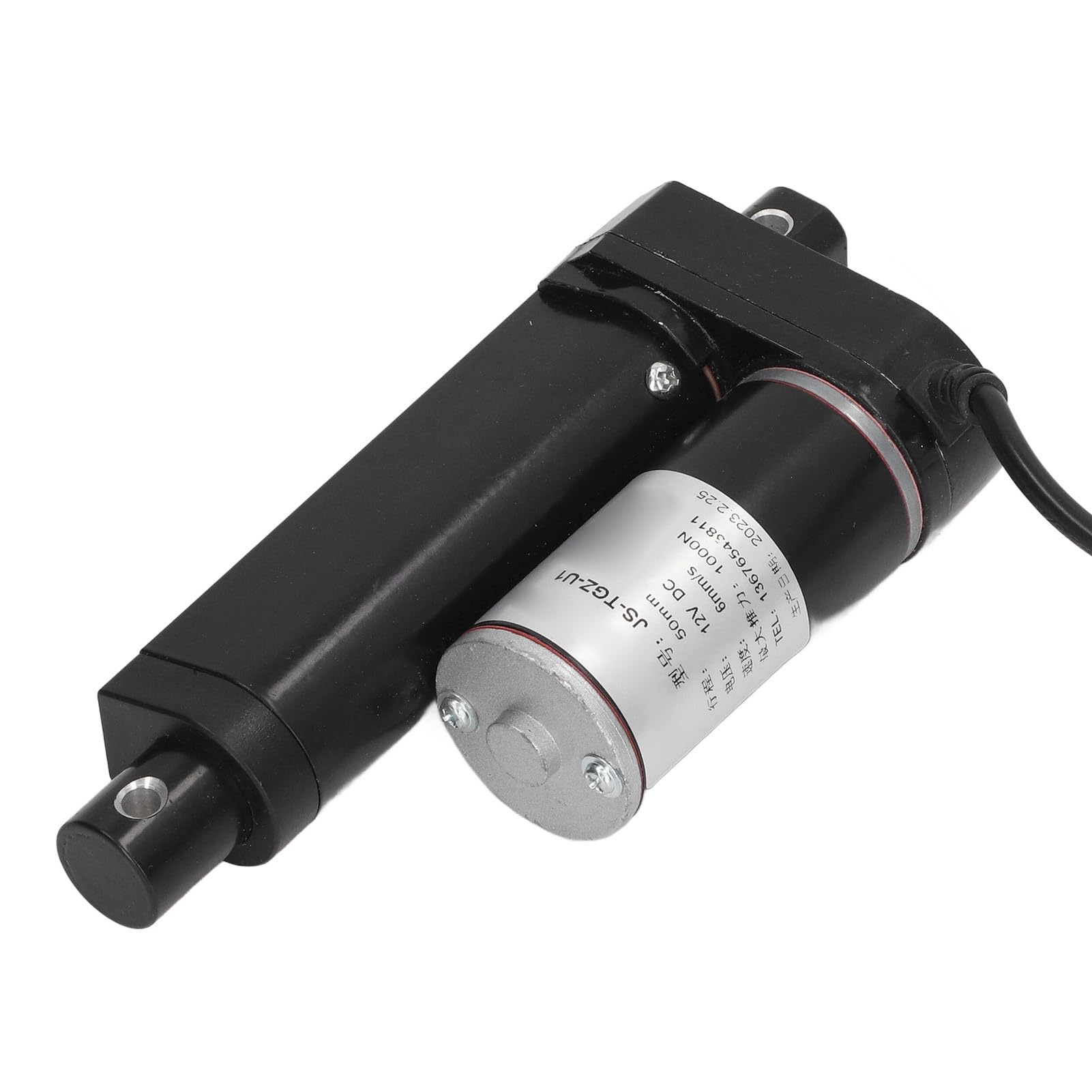 Siłownik Liniowy 50mm, 12V, 1000N, Metalowa Przekładnia, do