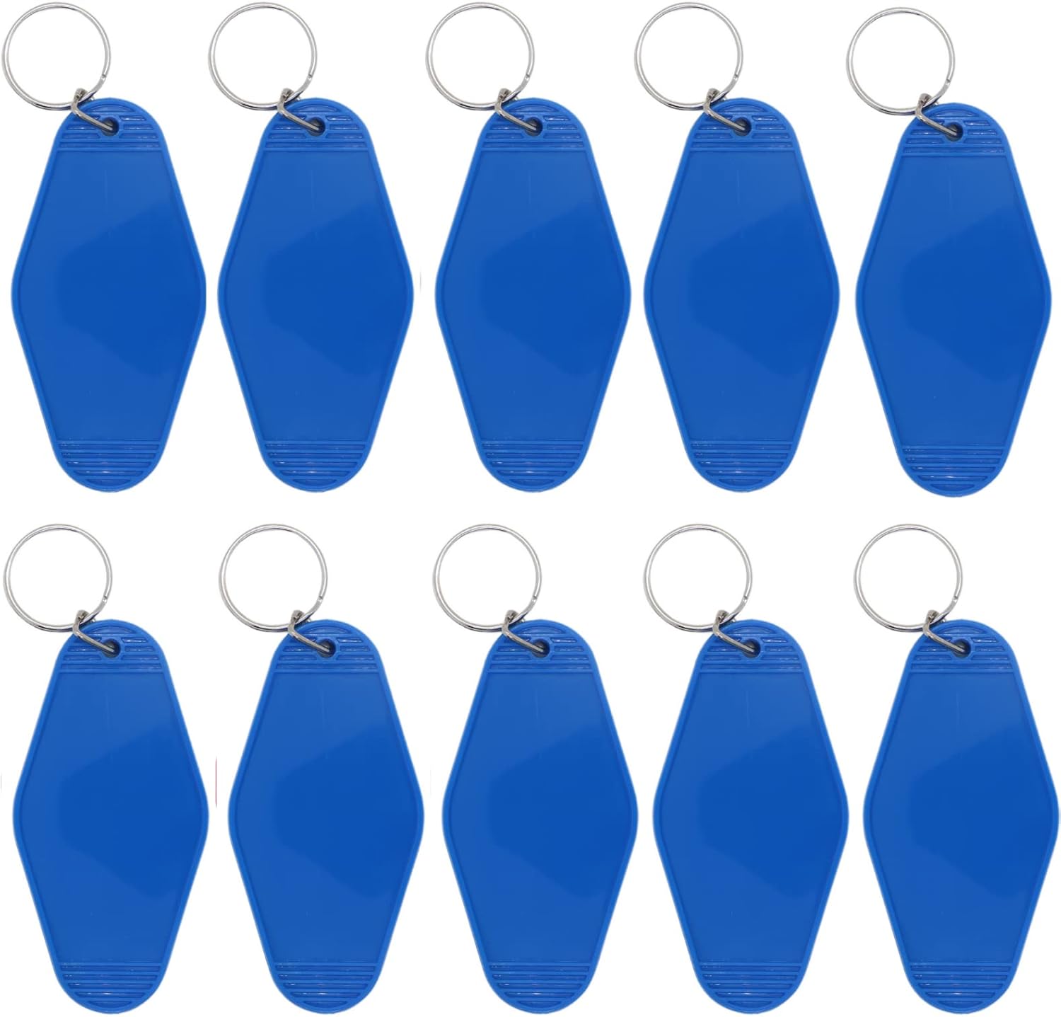 Nwsrayu 10pcs Blank Hotel Keychains Bulk Vintage Motel