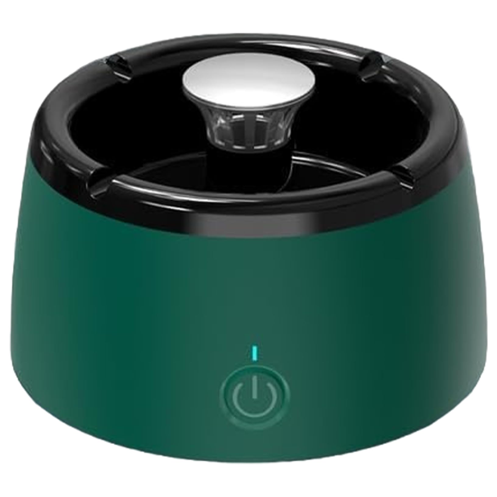 Cendrier sans fumée portable amovible de 10x12 cm anti-odeur chargement USB