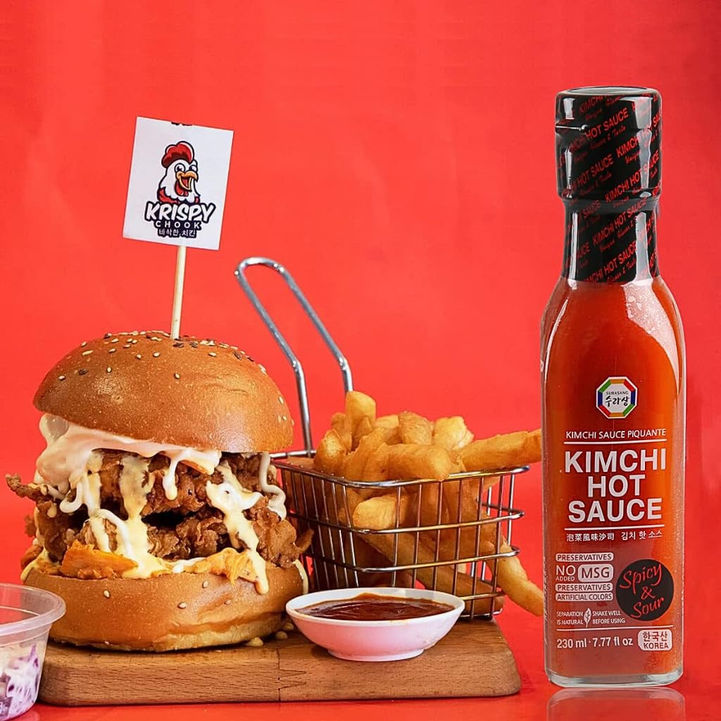 Surasang Salsa de Kimchi Picante 230ml Pack de 2