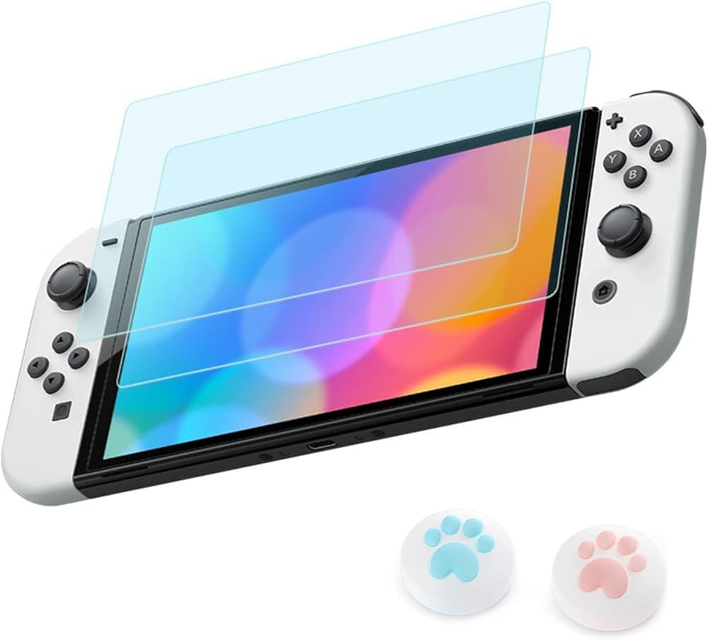 Nintendo Switch 有機ELモデル + 強化ガラス Amazon.co.jp: Switch 有機ELモデル用 ガラスフィルム 強化 ガラス