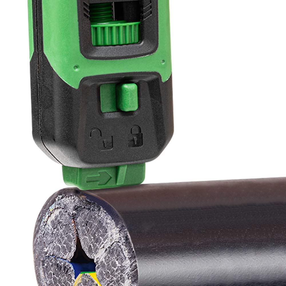 WAGO Juego de cuchillos de cable en L-BOXX 206-1400 | Rango de pelado Ø 4 mm hasta 70 mm / 0,16" hasta 2,75"; incluye 5 soportes de cambio para sistema de planchado inteligente