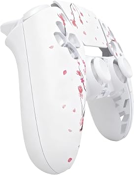 Cherry Blossoms Front Shell for PS5 Controller with Touchpad Cover Faceplate for PS5 BDM-010/020/030/040/050 Cherry Blossom