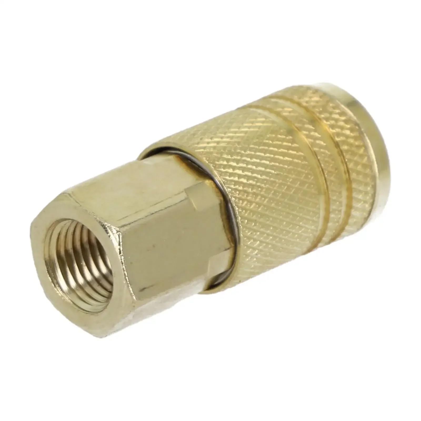 Padgcnor Men's One Color Air Line Connectors 1Pc Pneumatic Fitting Quick Coupling Connector Coupler For Air Compressor 1/4 Npt Fe Thread