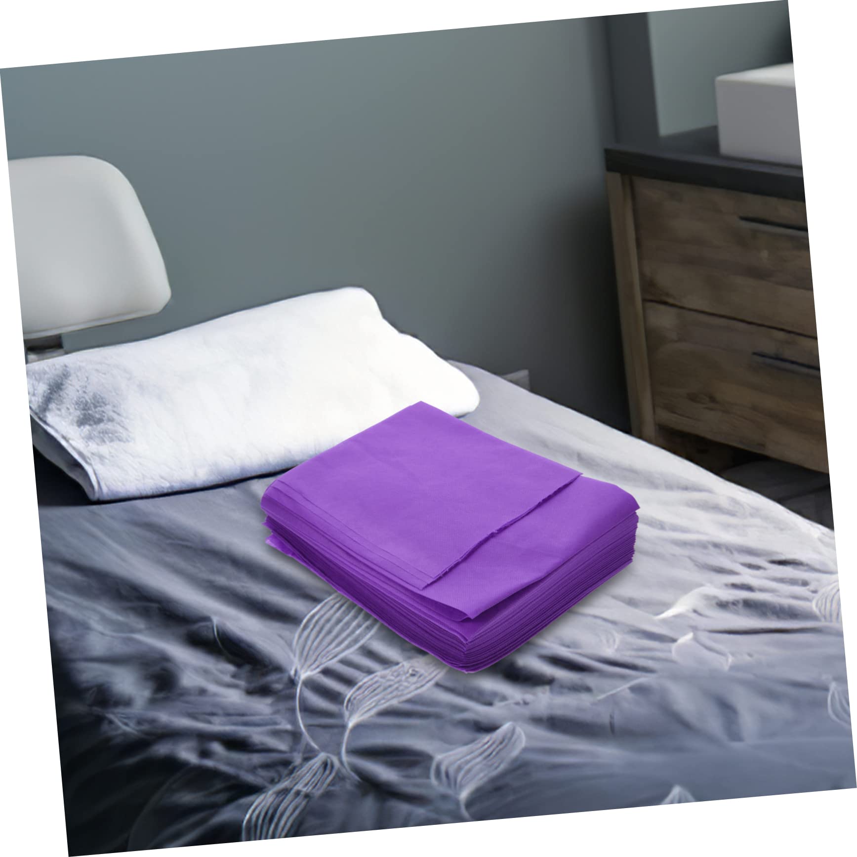 HAPINARY Beauty Salon Bedsheet 10pcs Disposable Bed Covers Non-Woven Fabric Waterproof and Breathable