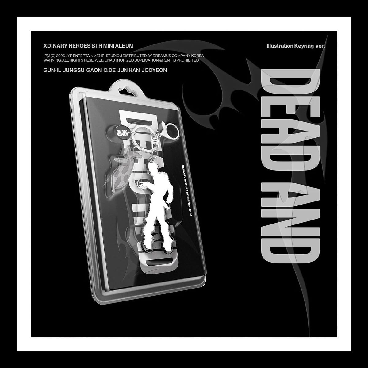 K-POP・アジア 13* SEALED DEAD AND ALBUM Xdinary Heroes 6 Ver Set) XDINARY HEROES DEAD AND 8th Mini Album ILLUSTRATION KEY
