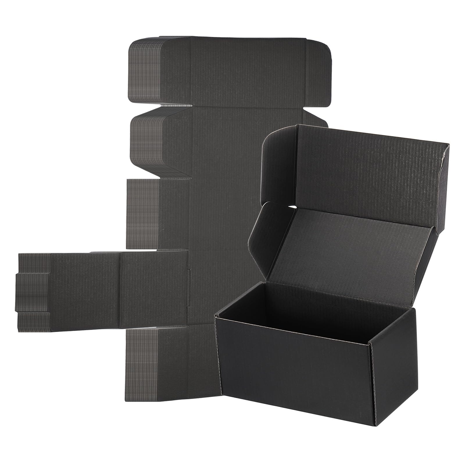 PATIKIL 8x4x4 Scatole Di Cartone Spedizioni Per Piccole Imprese, 25Pz Scatole Regalo In Cartone Ondulato Per Spedizioni Traslochi Artigianato Sorpresse natalizie Prodotti Da.