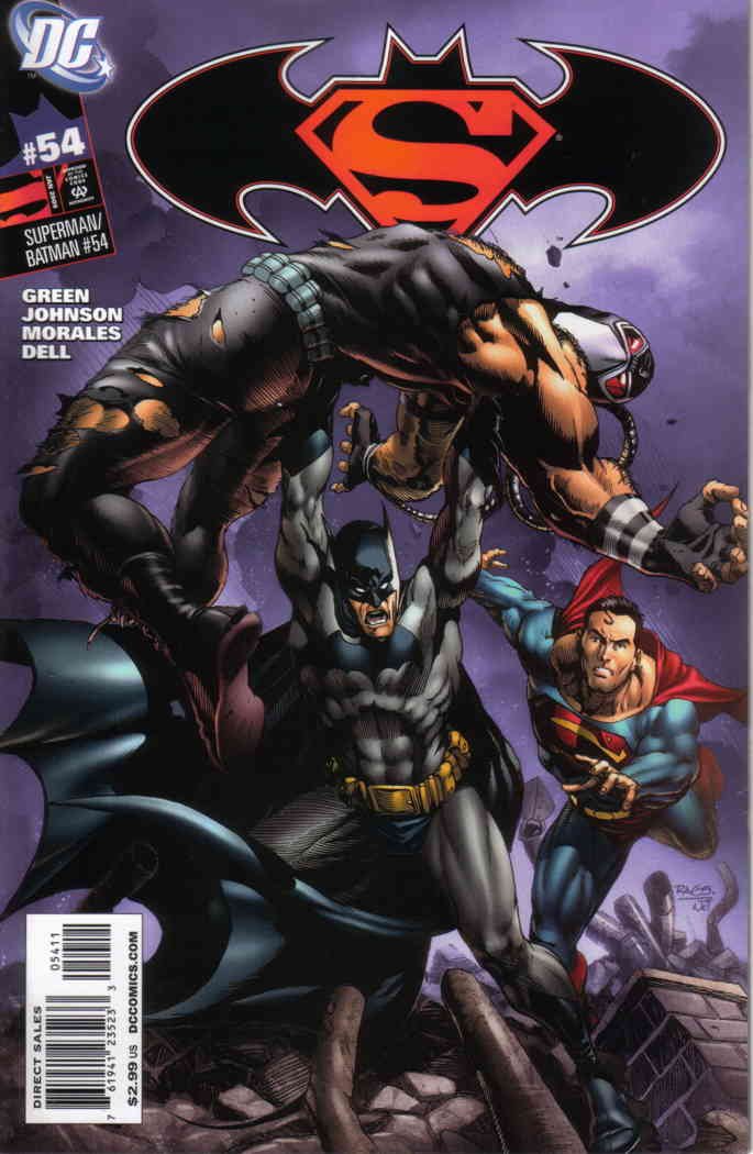 Amazon.com: Superman/Batman #54 DC | Comic Book Bane