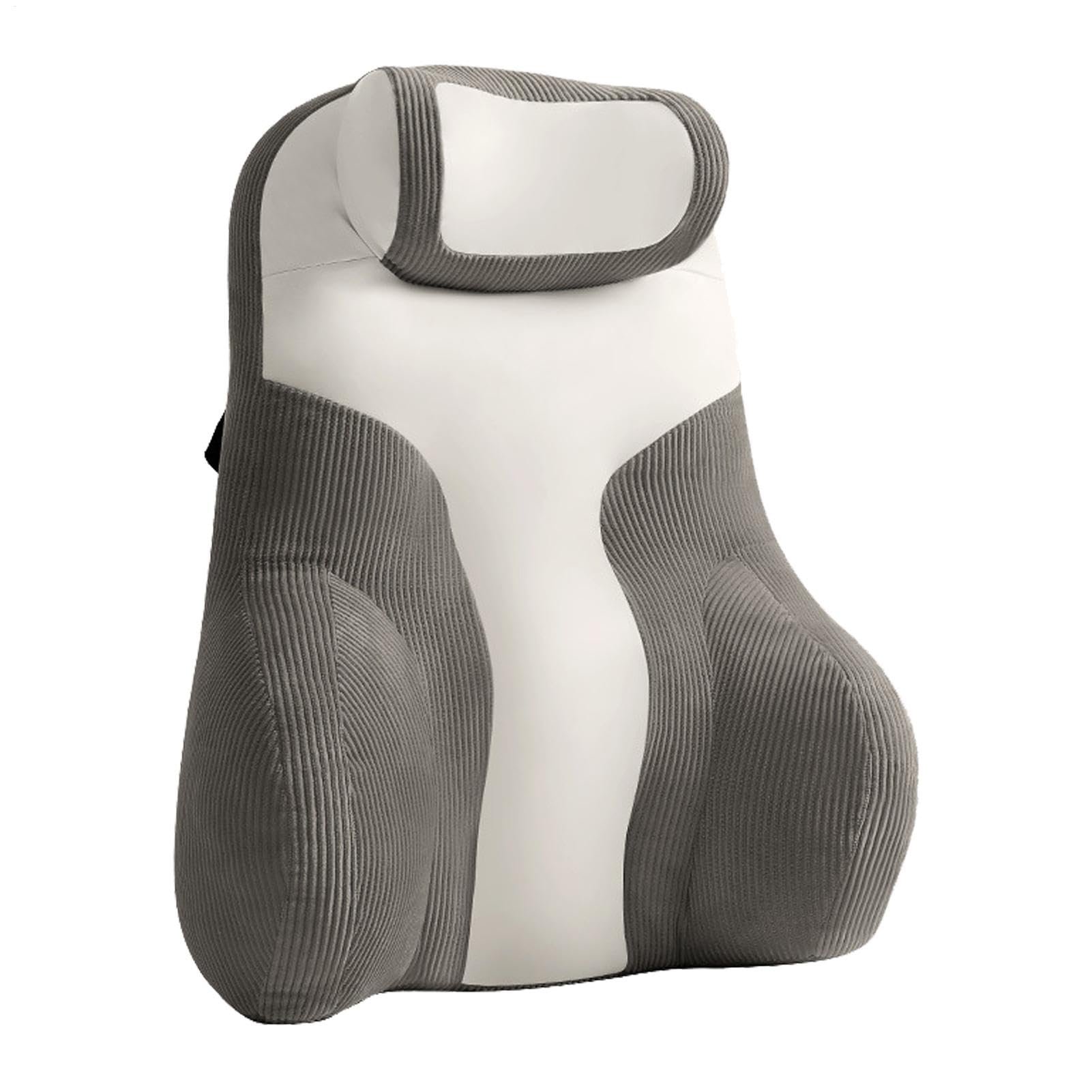 Ergonomisches Lesekissen für Bett - bequemer Arm, Rücken und Nackenunterstützung | Lendenwirbungsrückenschlafrückenkissen, Entspannungsarmlehne für Bett oder Büros Stuhl, unterstützendes und entspanne