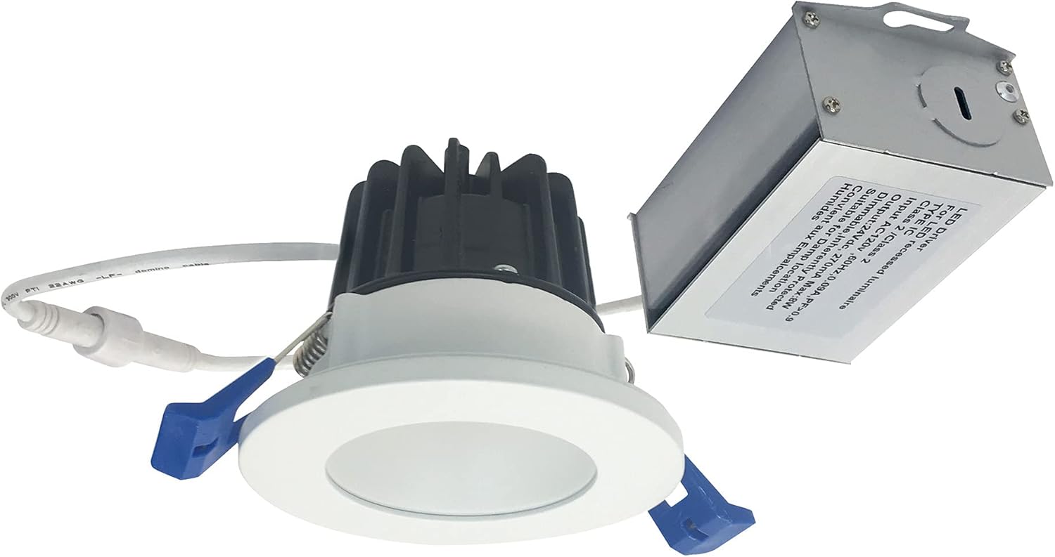 Nora Lighting NM2-2RDC6040MPW Nora Lighting NM2-2RDC6040 M2 LED Canless Recessed Fixture 2" Reflector Trim - IC Rated and Airtight - 4000K - 600 Lumens