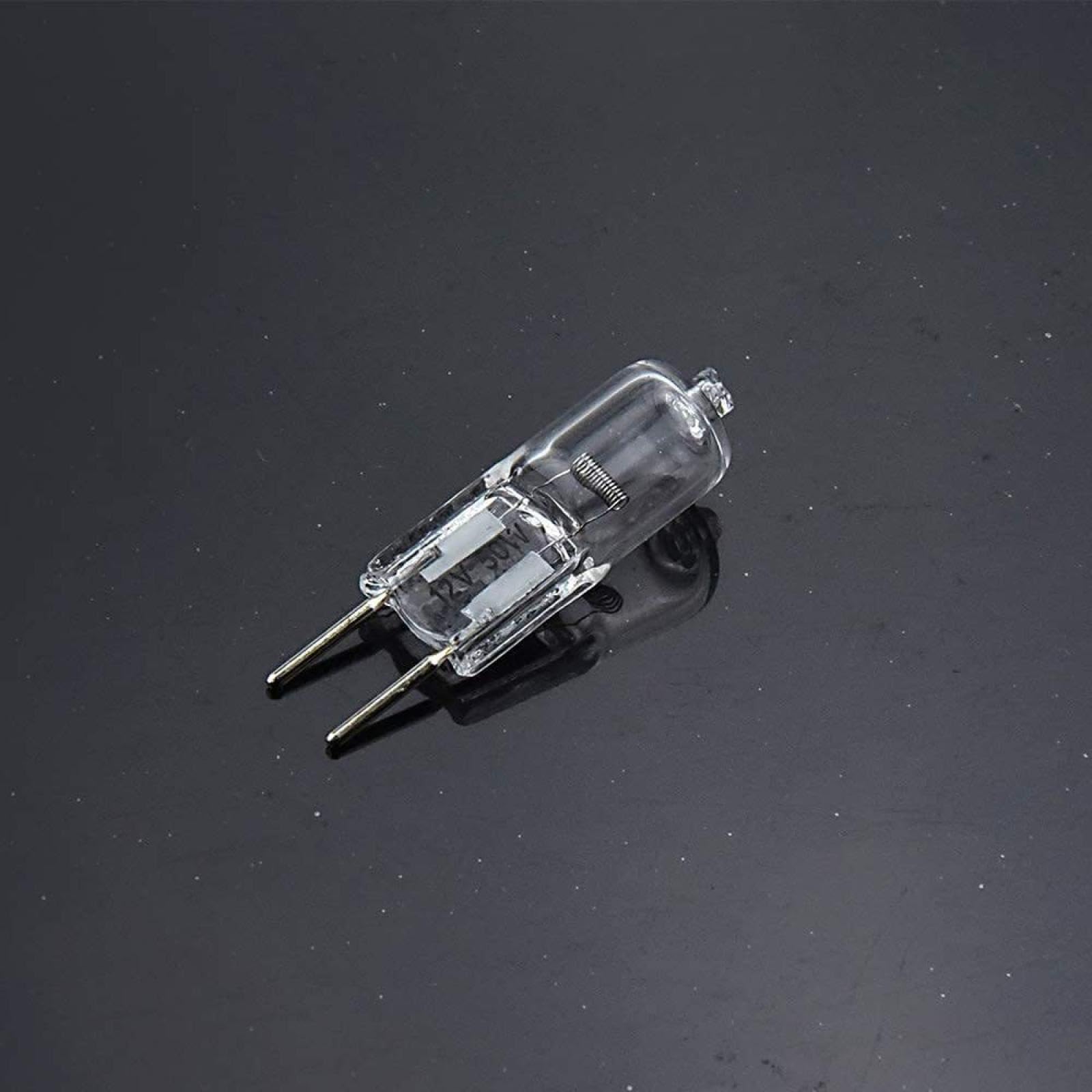 LISOCLU GY6.35 Halogen Bulbs 20W G6.35 20W 35W 12V Halogen Lamps 12 Volt Halogen Light Bulb Bi-Pin Base Clear Glass Lens Warm White 2700K 35W