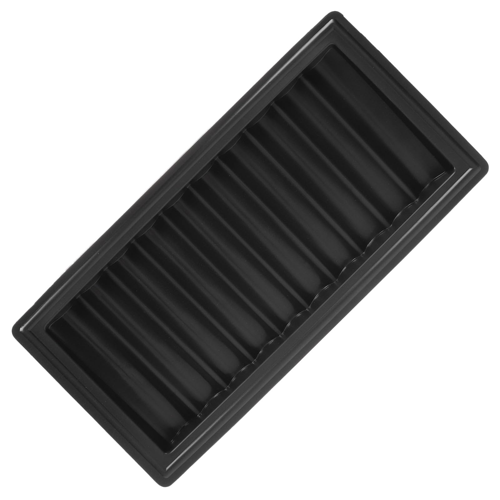 GLEAVI Pokerchip Tablett aus Bruchfestem Kunststoff Kompakter Chip Organizer mit Deckel Praktisches Aufbewahrungs und Spielzubehör für Pokertisch