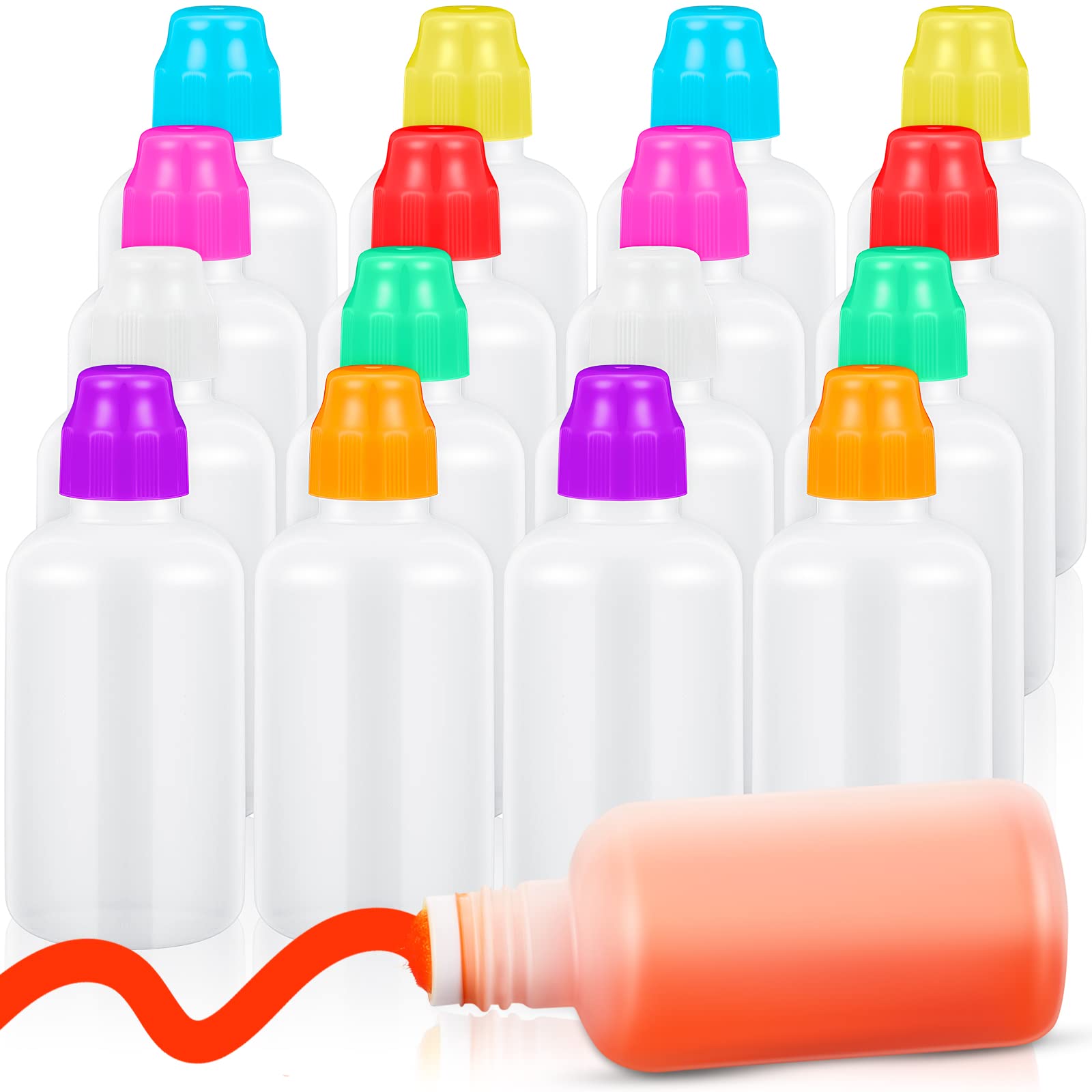 Tessco Marker Bottle With Dauber Tip, Ounce Empty Paint Dabbers