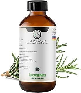 uh*Roh*Muh Rosemary Essential Oil | 100% Pure & Vegan Essential Oil | Home Essential Diffuser Oil for Aromatherapy, Perfect for Hair Care,Skin Care, Candle Making - Tunisia (4oz w/Pipette)