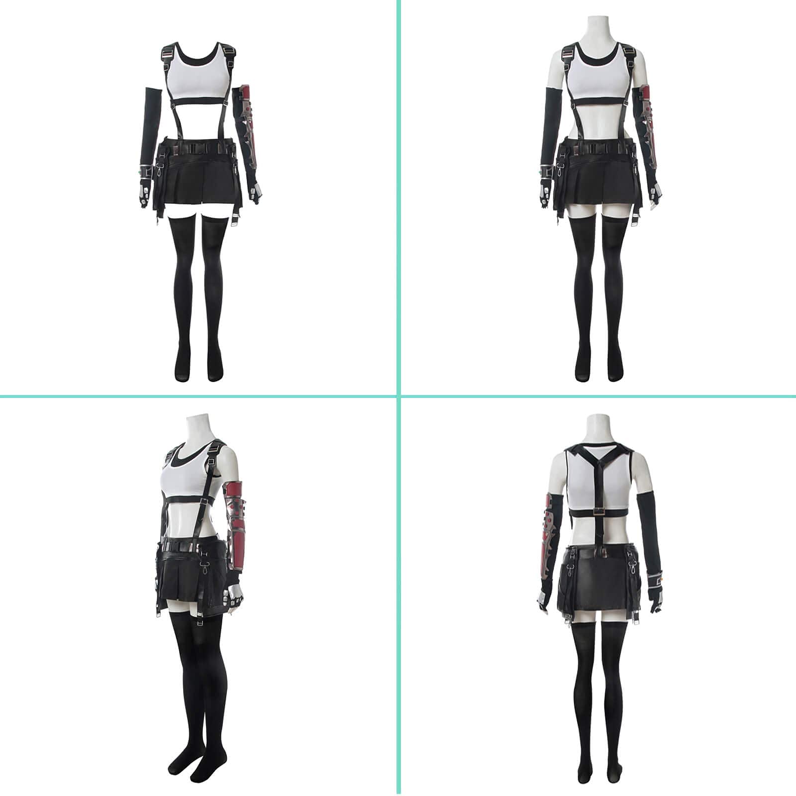 Amazon.co.jp: [NSPSTT] ティファ コスプレ 格闘服 FF7 コスプレ衣装 