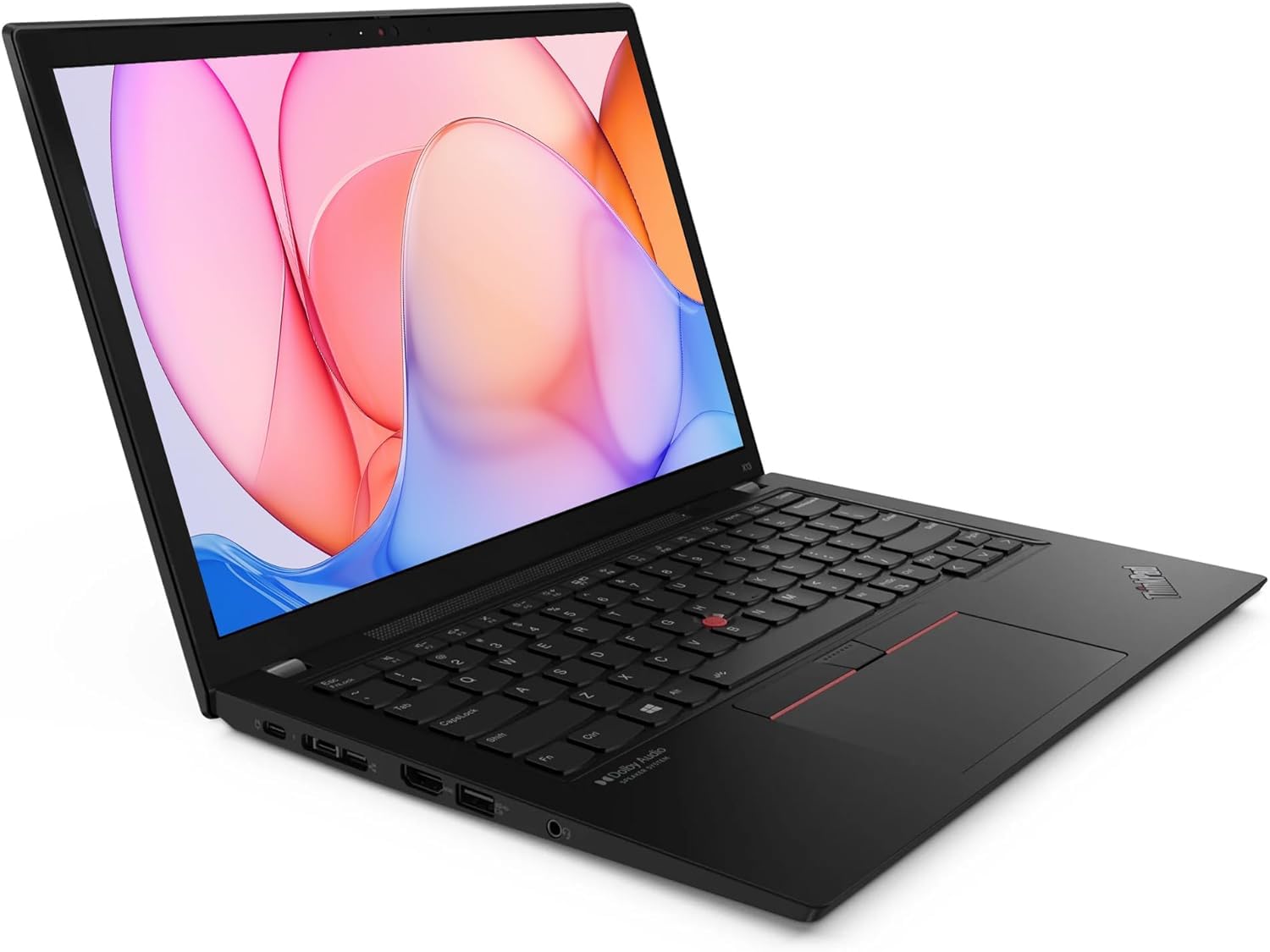 Lenovo Thinkpad X13 Ordinateur portable professionnel, ordinateur 13,3", Intel Core i7-10510U, SSD 256 Go, RAM 8 Go, clavier Qwerty américain, Windows 11 Pro (renouvelé)