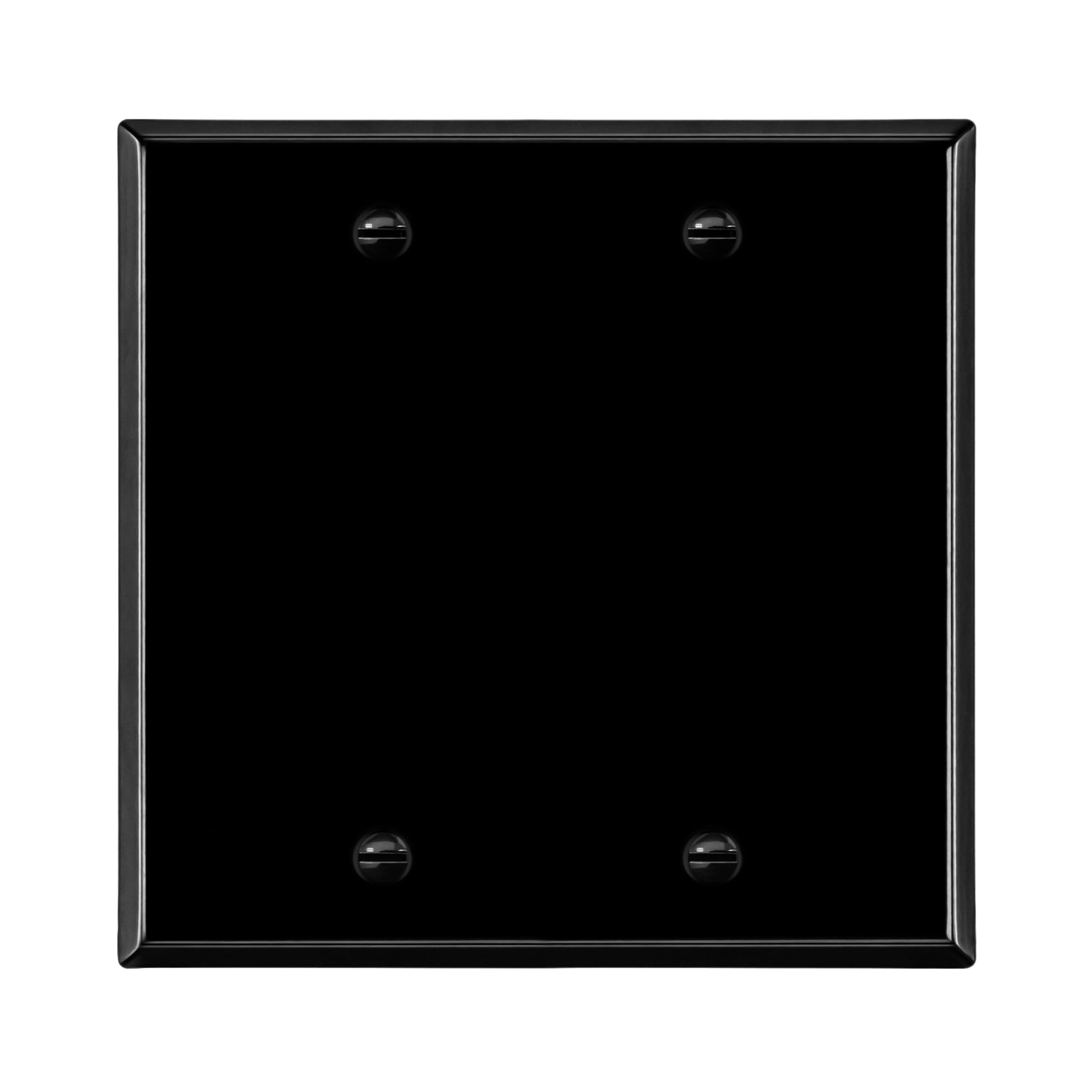 Placa de pared de metal para dispositivo en blanco ENERLITES para cocinas y salones modernos