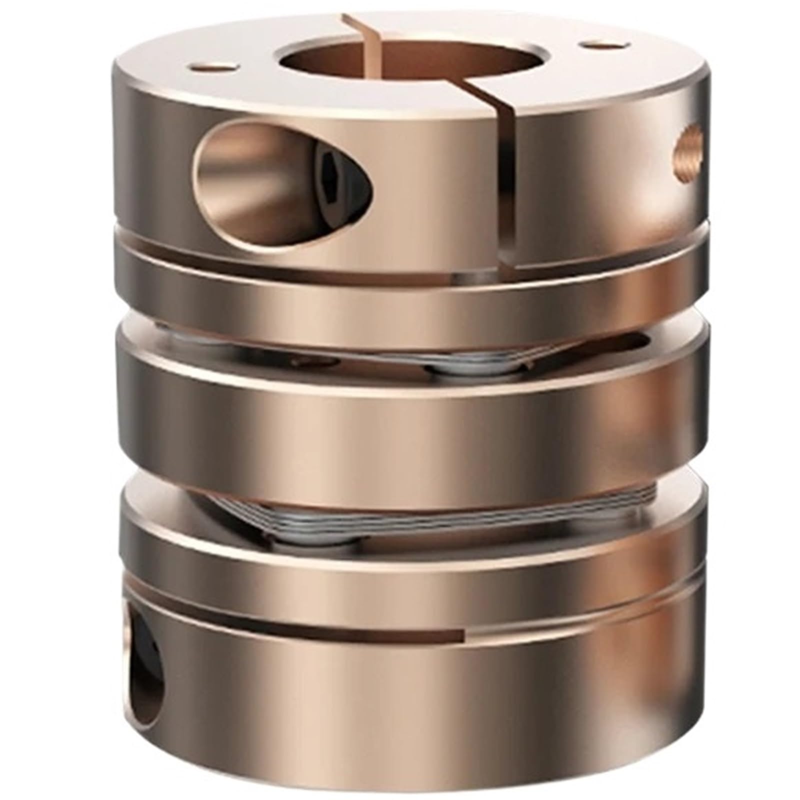 Coupleur à Double disque d'arbre D34L45, 5-16mm, couplage Flexible en aluminium