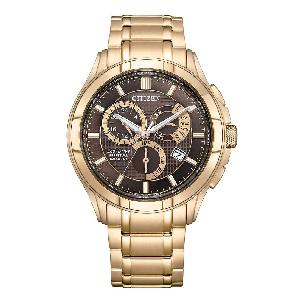 Citizen Stainless Steel Men Eco-Drive Gents Analogue Watch Brown Dial - Bl8163-50X (B0CH8MX2ZV) Amazon Price History, Amazon Price Tracker