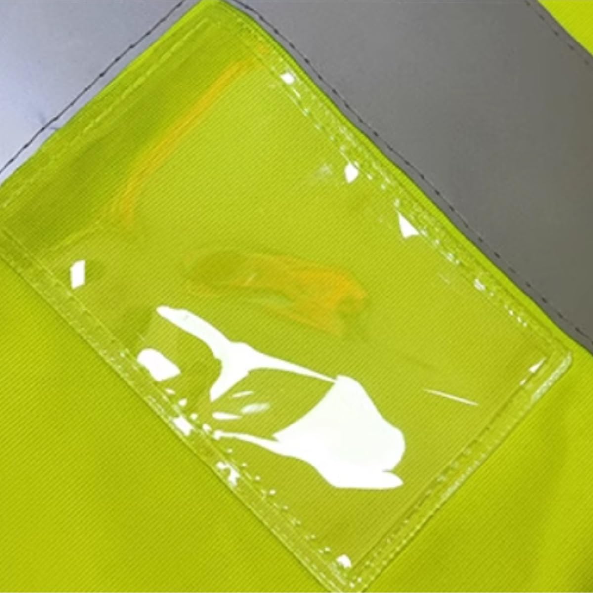 Chaleco De Seguridad Chaleco De Alta Visibilidad con Bolsillo Y Tiras Reflectantes, Chaleco De Uniforme De Trabajo Transpirable Reflectantes Chaleco De Trabajo