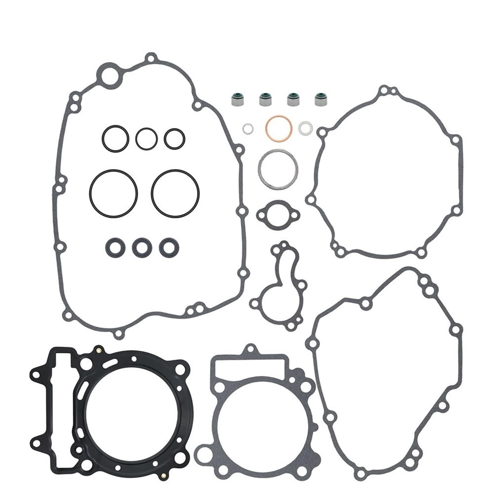 Junta De Motor De Moto Kit de juntas Juego motor extremo superior e inferior apto para Kawasaki Refacción
