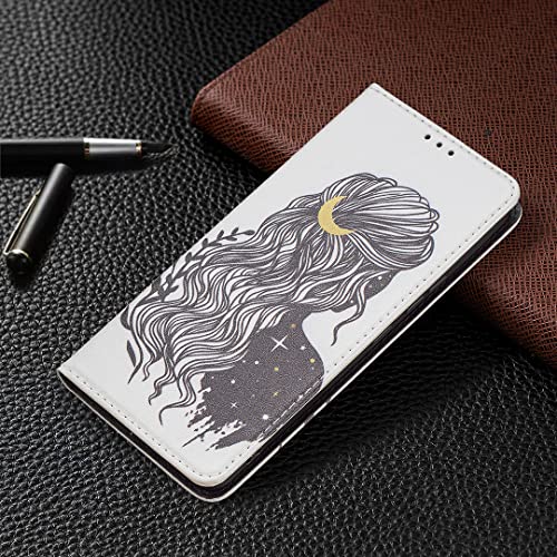 nincyee Capas Flip Para Samsung Galaxy A53 5G,Borboleta Animal Padrão Couro Pu Carteira Suporte Fech