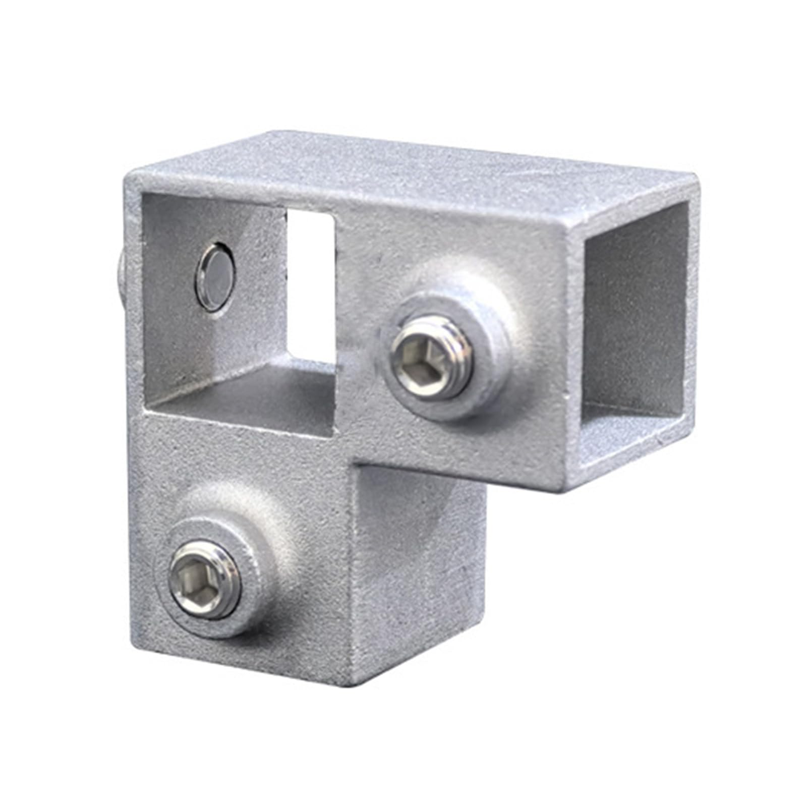 JAMIEKA Aluminum Alloy Joint Square Tube Connector Connection Fastener for Furniture Framing and Structural Support Enduring