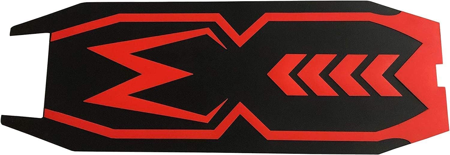 Silicone Mat Red Deck Pedal Cover For Kaabo Mantis 8/10 Electric Scooter KAABO Skateboard Pedal Pad Spare Parts (Kaabo Mantis 8)