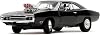 Jada TrueSpec 1:24 Fast & Furious 1970 Dodge Charger – Die-Cast Model, Detailed Interior and Exterior, Authentic Movie Replica, Collectible Car – Ages 8, Black