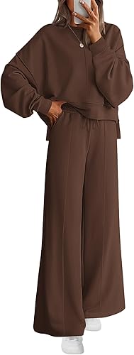 BTFBM Women Fall Fashion 2025 2 Piece Outfits Sweatsuit Set Jogger Sweatpants Matching Lounge Sets Airport Tracksuit