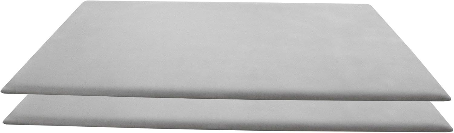 N'icePackaging Seal Grey Jewelry Pads - For Display/Showcase/Merchandise/Sales/Vendors/Trade Shows (pack of 4) - 14" x7 1/2"