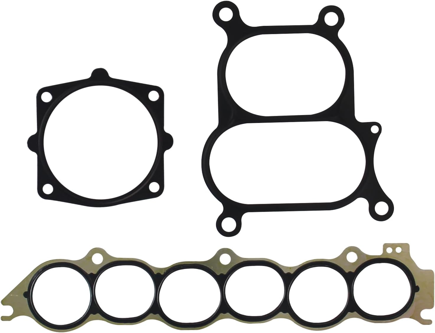 Engine Cylinder Valve Cover Gasket Set Upper Fuel Injection Plenum Gasket Set VS50608R MS96471 MS20327 Compatible with Nissan I35 Altima Maxima Murano Quest 3.5L V6