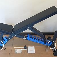 Amazon.co.jp: Magic Lifeトレーニングベンチ 家庭用 インクライン