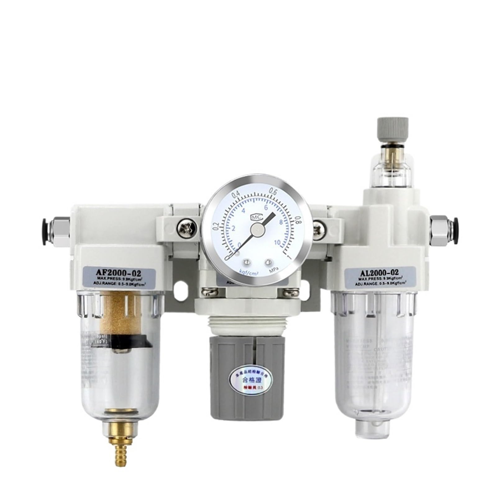Vanne de réduction de pression de gaz AC4000-06D triplex contre la corrosion - 3