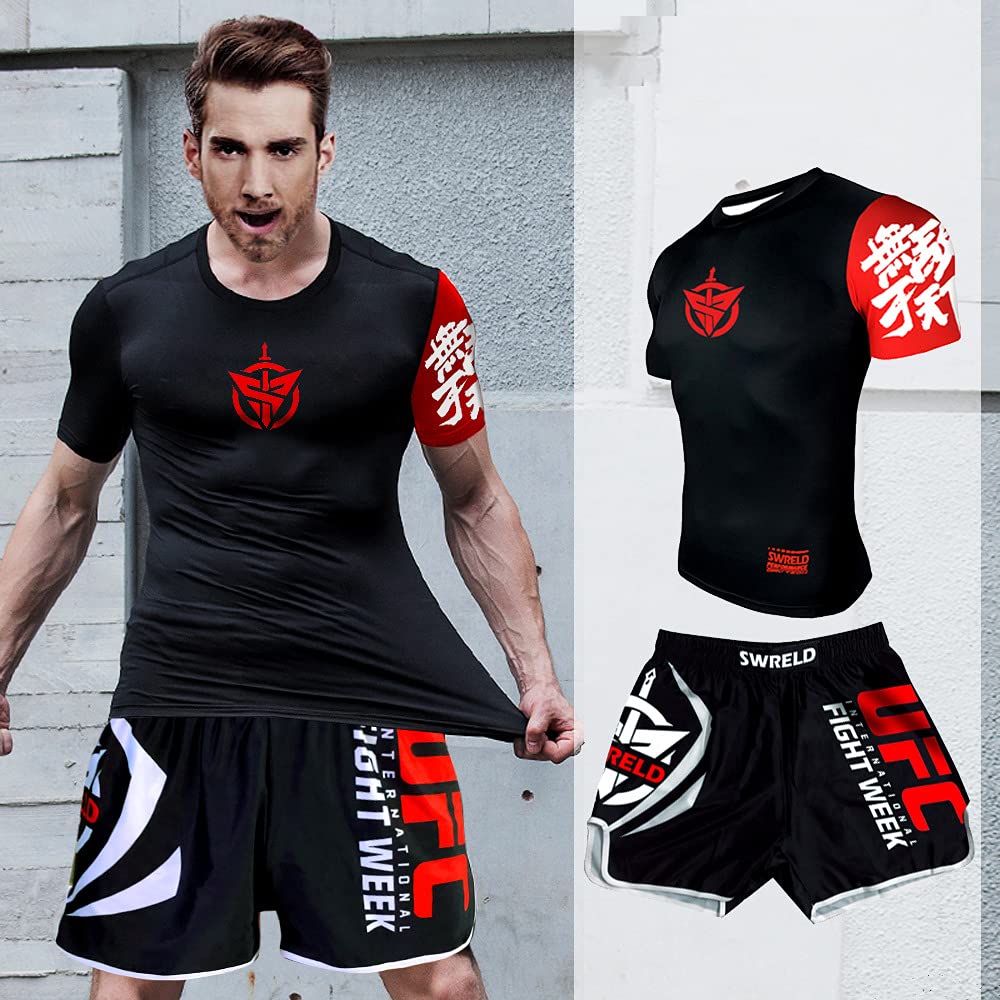 Amazon.co.jp: 男性用3パック体操服MMA三田トレーニングウェアベース 