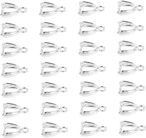 COHEALI 120 piezas colgante de hebilla colgante collar cierre colgante de pinza colgante clip colgante de jade colgante colgante jade joyería de disponible en Yaxa El Salvador