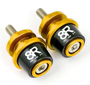 Fits For SUZUKI GSX8R GSX-8R GSX 8R 2024 2025 Motorcycle Accessories CNC Aluminum M8 Swingarm Spools Sliders Stand Screw Paddock Bobbins Gold