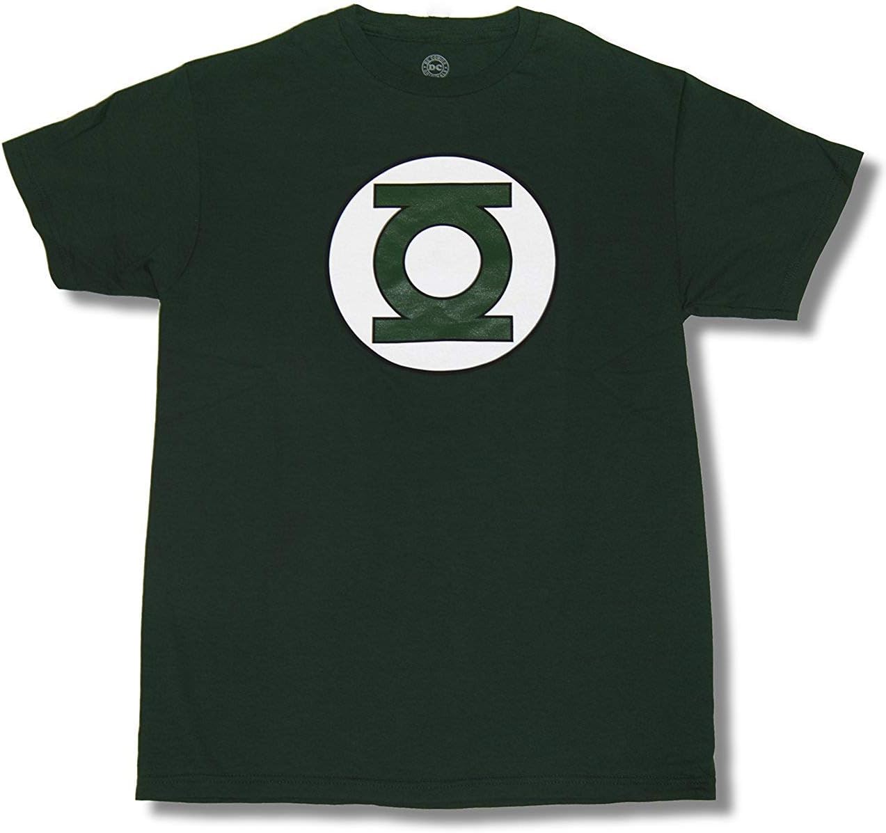 DC Comics Green Lantern Logo Men's Green Tee, Large
