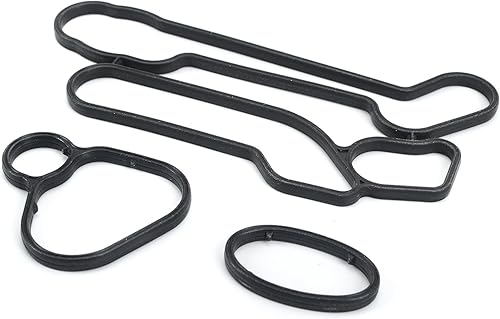 Miniatura 5 de MPLUS enfriador de aceite de motor para Chevrolet 2009-2011 Aveo 1.6L, 2009-2011 Aveo5 1.6L, 2011-2015 Cruze 1.8L, 2016 Cruze Limited 1.8L,