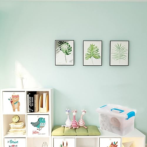 Miniatura 9 de ZOOFOX Paquete de 6 contenedores de almacenamiento de plástico con tapas, contenedores de almacenamiento transparentes apilables de 6 cuartos de