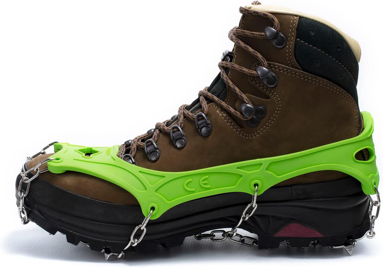 Hillsound FreeSteps6 Crampon, Ice Cleat All-Purpose Traction System for Packed Snow & Ice Conditions