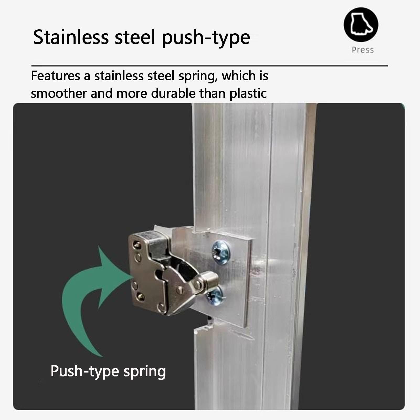 Tapa de Trampilla de Pared Trampilla Pladur Aluminio Fácil Instalar