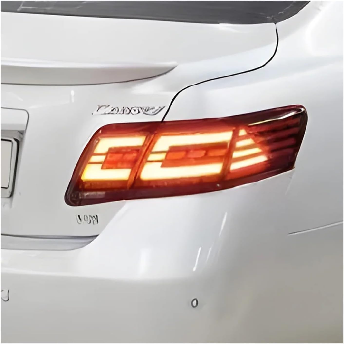 Car Taillights Assembly Compatible With Toyota Camry 6th 2007-2011 LED Auto Back Lamps Upgrade Dynamic Flashing Signal Light Accessories