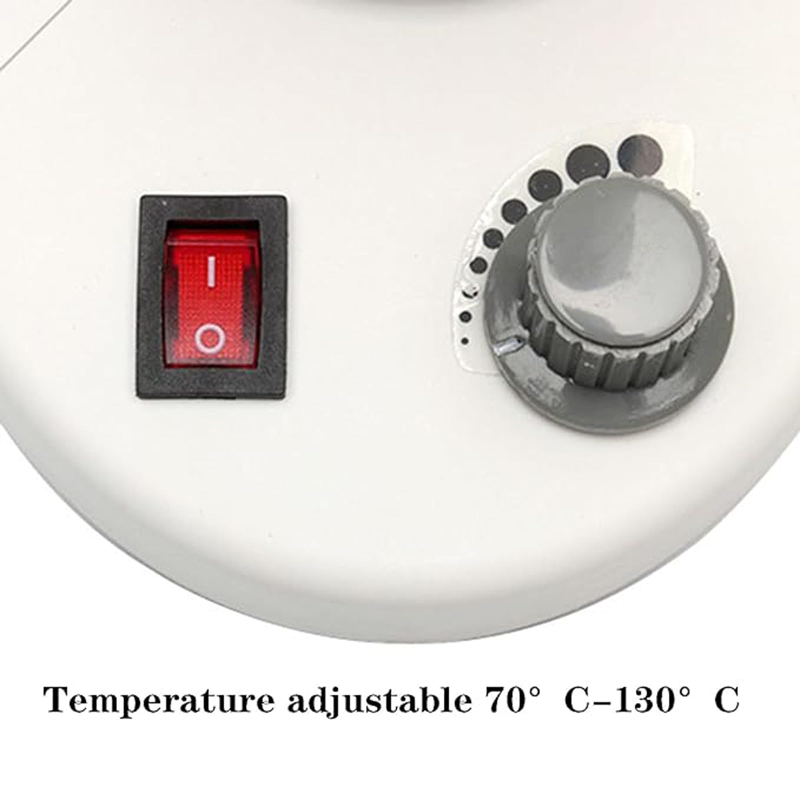 Calentador de Montura de Gafas ópticas, Calentador de Montura de Gafas, Temperatura Ajustable de 70 ℃ -130 ℃, para Industrias y talleres de procesamiento de monturas de Gafas
